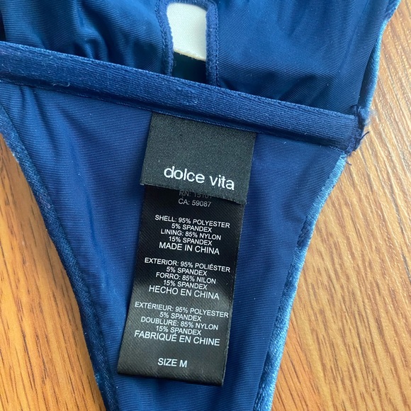 Blue Velvet Dolce Vita bikini - Picture 5 of 6